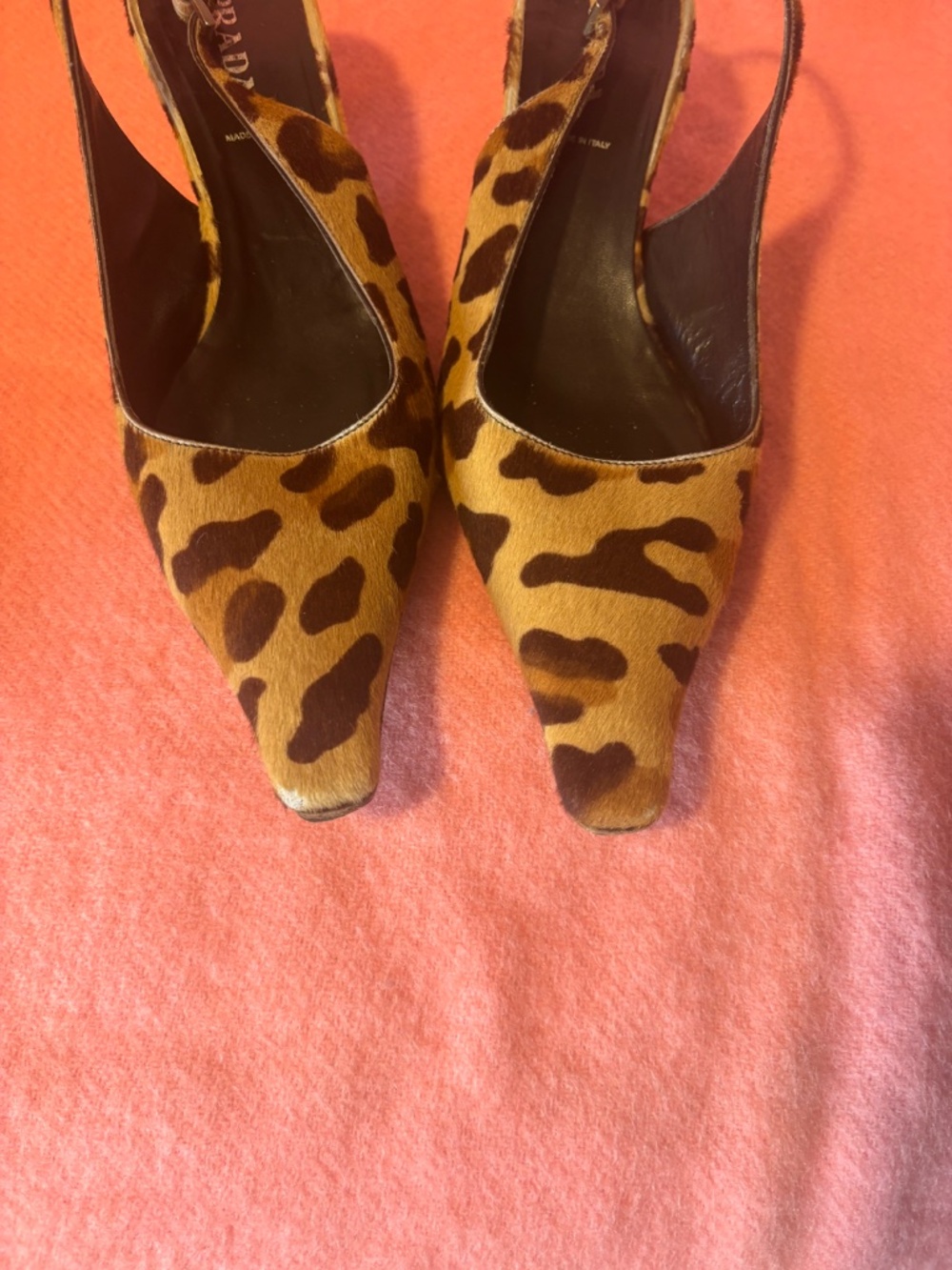 Prada cheetah pony hair kitten heels - Picture 5 of 9